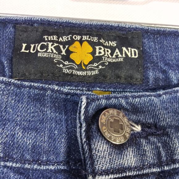 Lucky Brand | Leslie Sweet N Low Bootcut Jean Blue Wash Size 12 - Picture 5 of 12